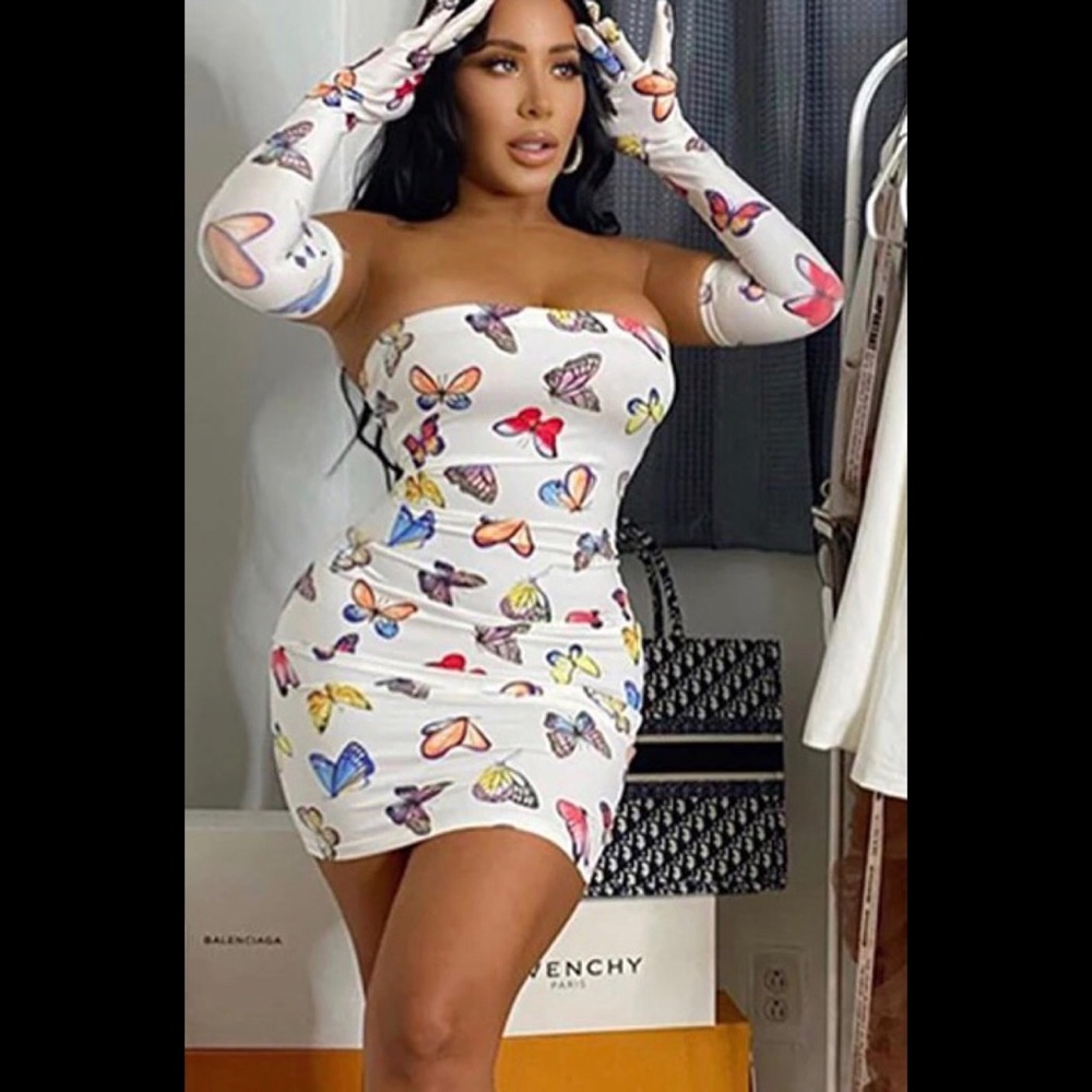 Butterfly mini dress 🦋